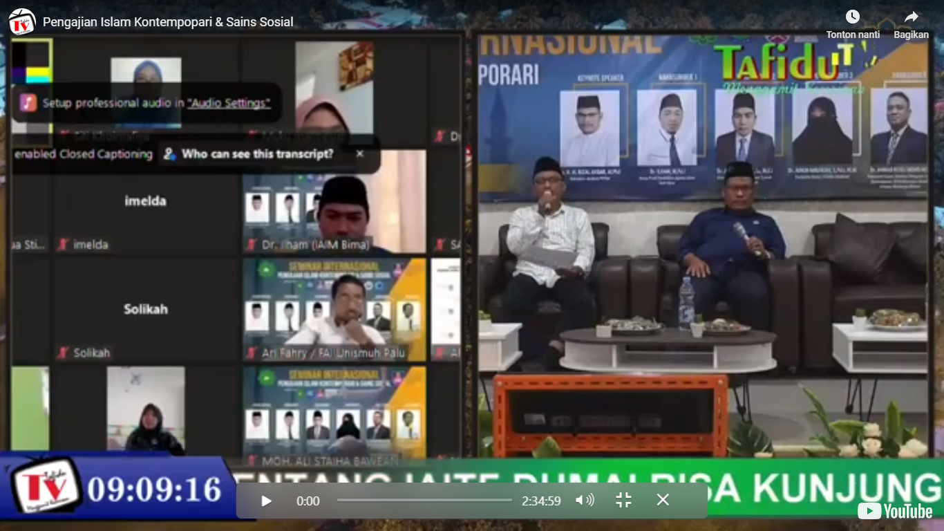 STAIHA BAWEAN ADAKAN SEMINAR INTERNASIONAL 